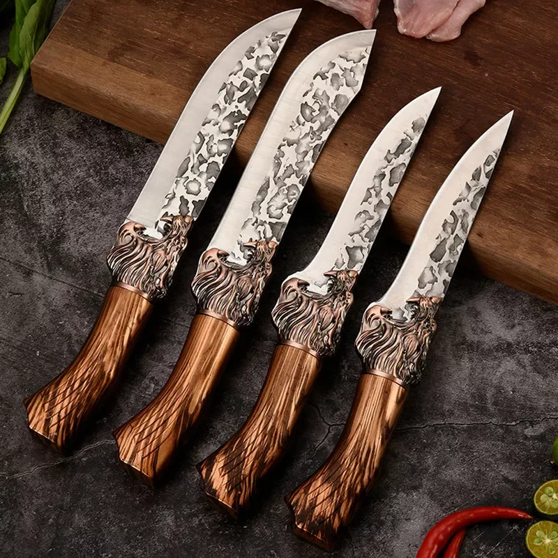 Forged Butcher Kitchen Chef Knife Set Stainless Steel Meat Fish Fruit Vegetables Slicing Boning Chopping Hunting Cleaver Knives
Forged Butcher Kitchen Chef Knife Set Stainless Steel Meat Fish Fruit Vegetables Slicing Boning Chopping Hunting Cleaver Knives