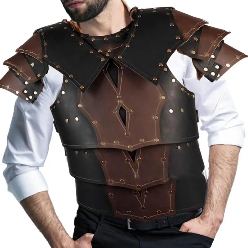 Viking Leather Armor Warrior Chest Armor Steampunk Viking Warrior Chest Armor Retro Knight Body Shoulder Armor Medieval Armor
Viking Leather Armor Warrior Chest Armor Steampunk Viking Warrior Chest Armor Retro Knight Body Shoulder Armor Medieval Armor