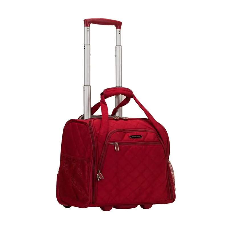 Stylish 15" Melrose Wheeled Softside Underseat Luggage Carry On BF31 Compact, Lightweight & Deluxe Design.
Stylish 15" Melrose Wheeled Softside Underseat Luggage Carry On BF31 Compact, Lightweight & Deluxe Design.
