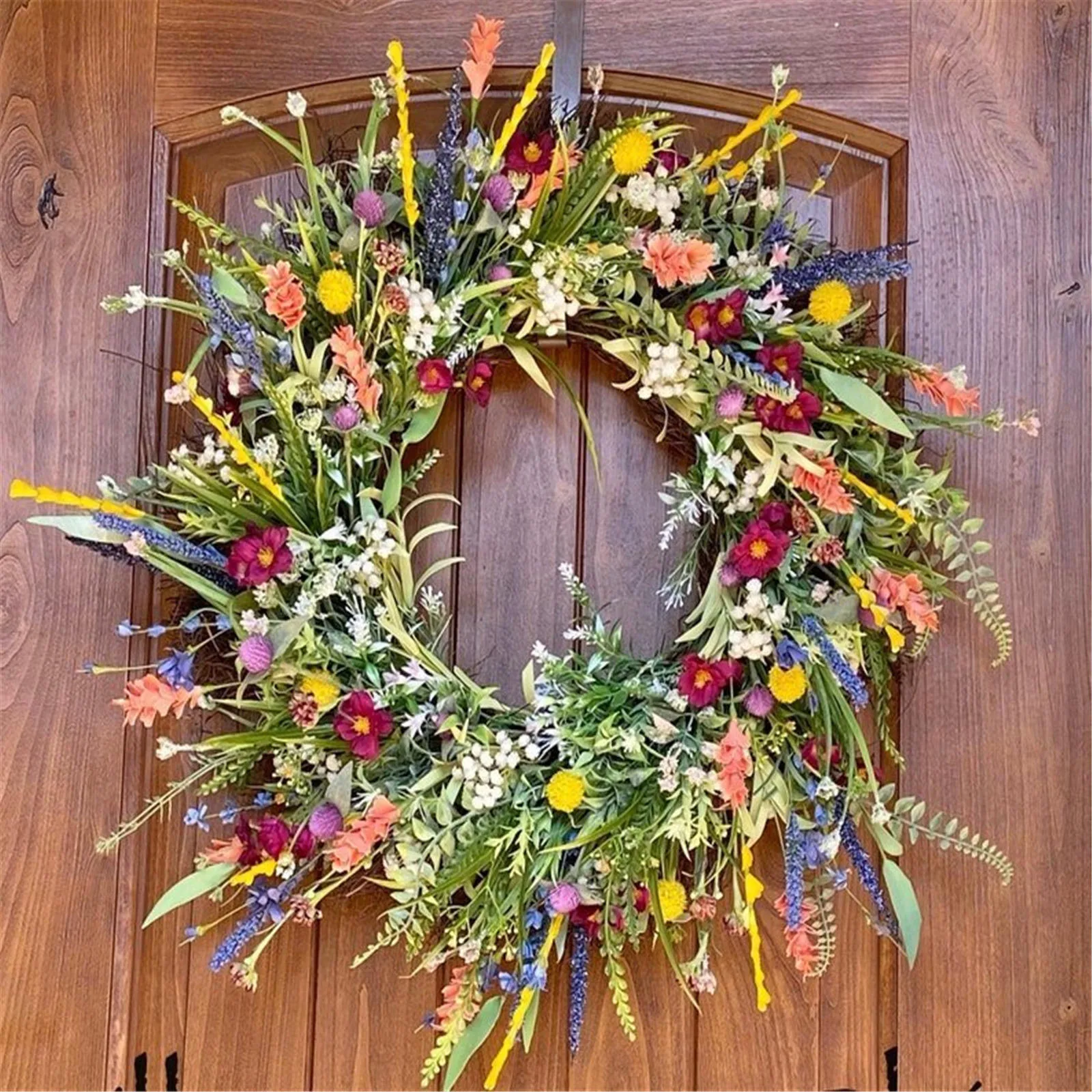 Wildflower Garlands Hanging Decor Farmhouses Colorful Cottage Beautiful Artificial Flower Spring Summer Wreath Home Decoration
Wildflower Garlands Hanging Decor Farmhouses Colorful Cottage Beautiful Artificial Flower Spring Summer Wreath Home Decoration