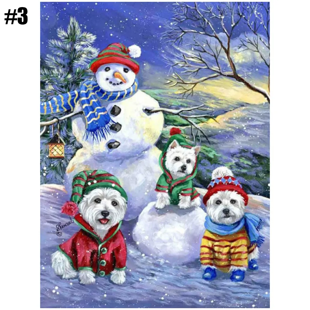Christmas 5D Painting Xmas Snowman Embroidery Diamond Cross Stitch Kit DIY Hand-applied Diamond Embroidery Living Room Decor
Christmas 5D Painting Xmas Snowman Embroidery Diamond Cross Stitch Kit DIY Hand-applied Diamond Embroidery Living Room Decor