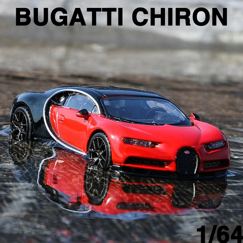 

JKM 1/64 Bugatti Chiron Supercar Alloy Car Model Enthusiasts Collection Toys Diecast Vehicle Replica For Boys Birthday Gifts