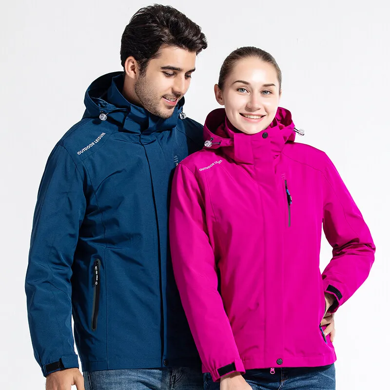 Outdoor Soft Shell Clothes Men's and Women's Assault Clothes Two Jacket Windproof and Waterproof Couple Mountaineering Clothes
Outdoor Soft Shell Clothes Men's and Women's Assault Clothes Two Jacket Windproof and Waterproof Couple Mountaineering Clothes