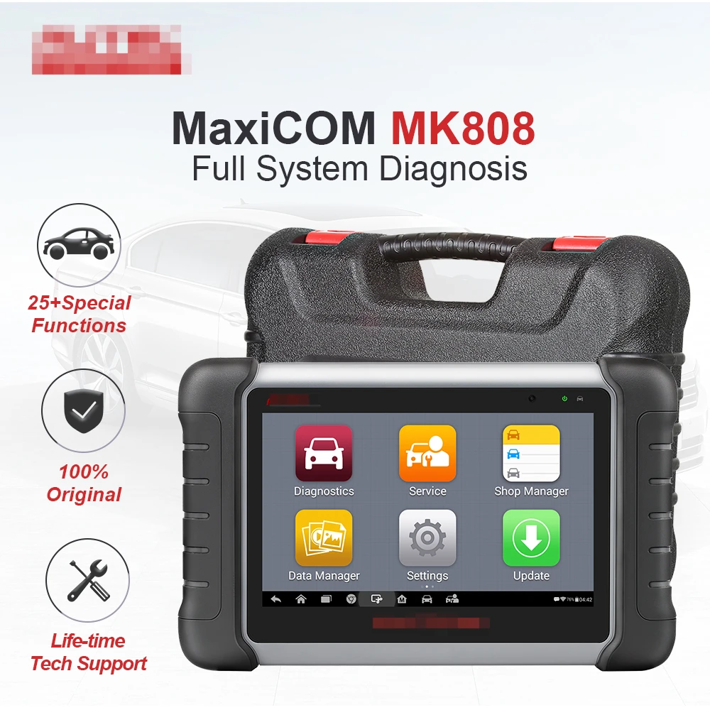 Автомобильный диагностический сканер для Autel MaxiCOM MK808, OBD2 устройство считывания кодов TPMS, OBD 2
Автомобильный диагностический сканер для Autel MaxiCOM MK808, OBD2 устройство считывания кодов TPMS, OBD 2