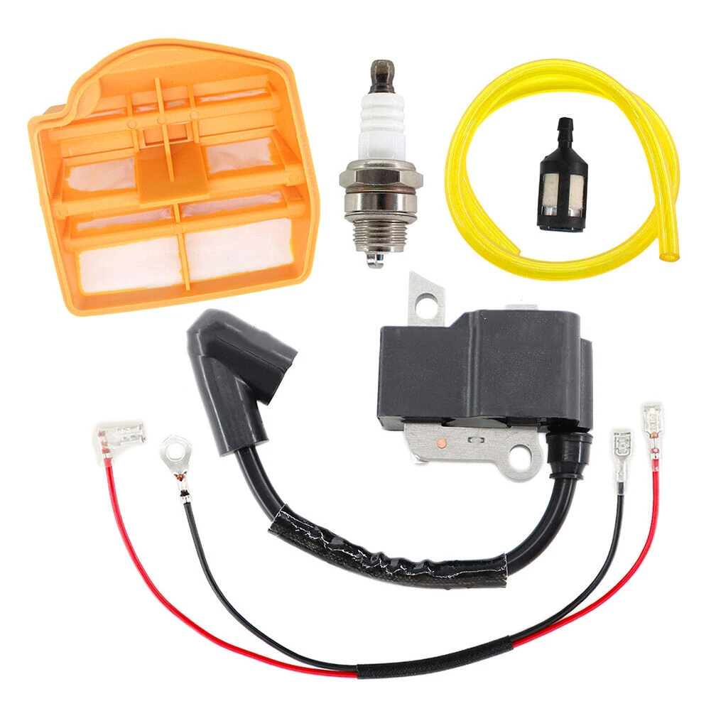 Complete Set of Ignition Coil Plug Fuel Filter Air Filter Fuel Line for 435 440 445 450 450E Chainsaw CS2245 CS2250
Complete Set of Ignition Coil Plug Fuel Filter Air Filter Fuel Line for 435 440 445 450 450E Chainsaw CS2245 CS2250