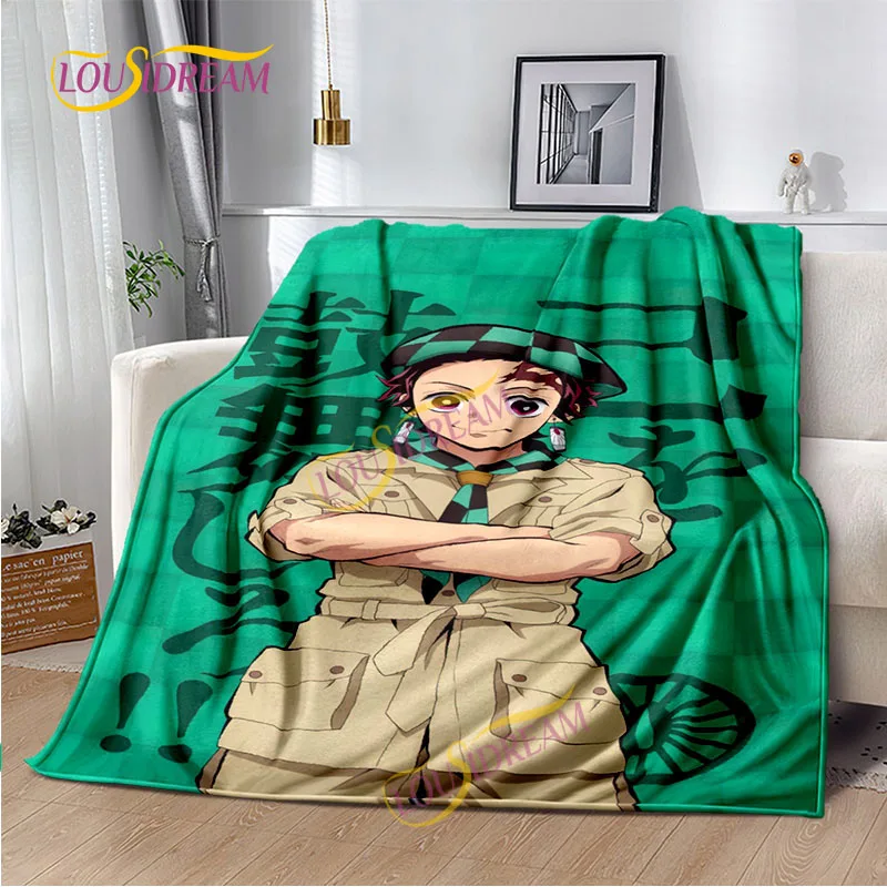 Creative Demon Slayer Blanket Lightweight all season plush microfiber home thin sheets sofa cover Office hiking warm blanket
Creative Demon Slayer Blanket Lightweight all season plush microfiber home thin sheets sofa cover Office hiking warm blanket