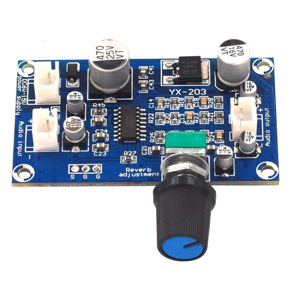 Microphone Reverberation Plate Audio Power Mono Amplifier Board Single Channel DC6-15V
Microphone Reverberation Plate Audio Power Mono Amplifier Board Single Channel DC6-15V