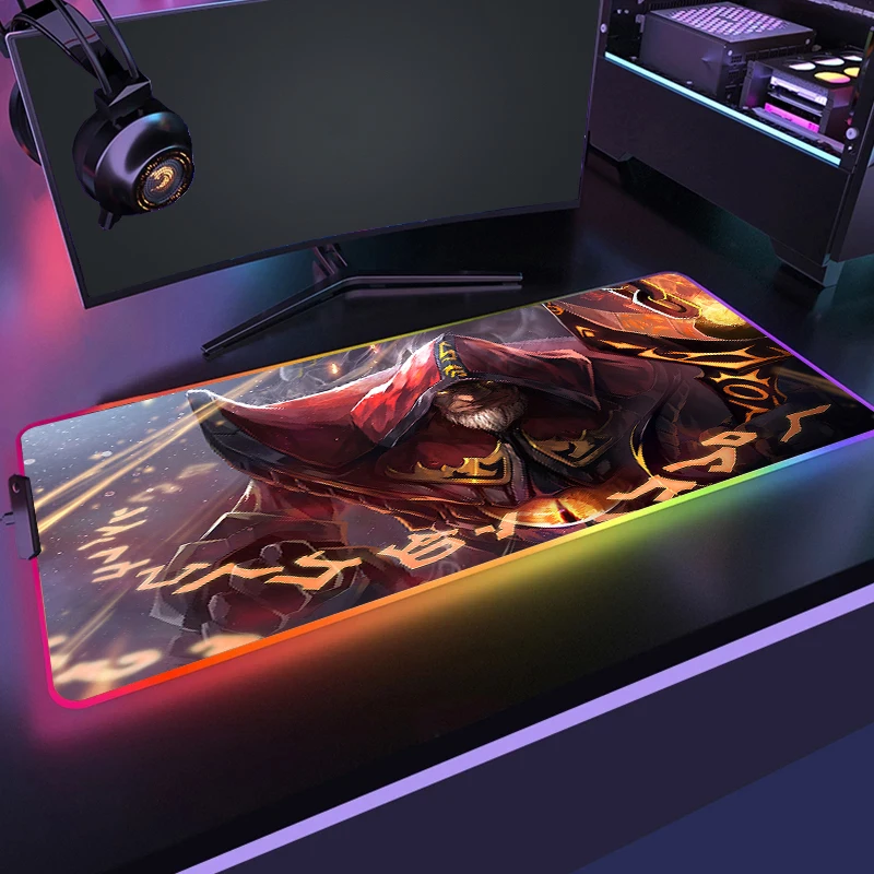 RGB Computer Gaming Mousepad Dota2 Non-Slip Rubber Gamer Mouse Mat With Backlit LED Game Mouse Pad Large Laptop PC Keyboard Pad
RGB Computer Gaming Mousepad Dota2 Non-Slip Rubber Gamer Mouse Mat With Backlit LED Game Mouse Pad Large Laptop PC Keyboard Pad