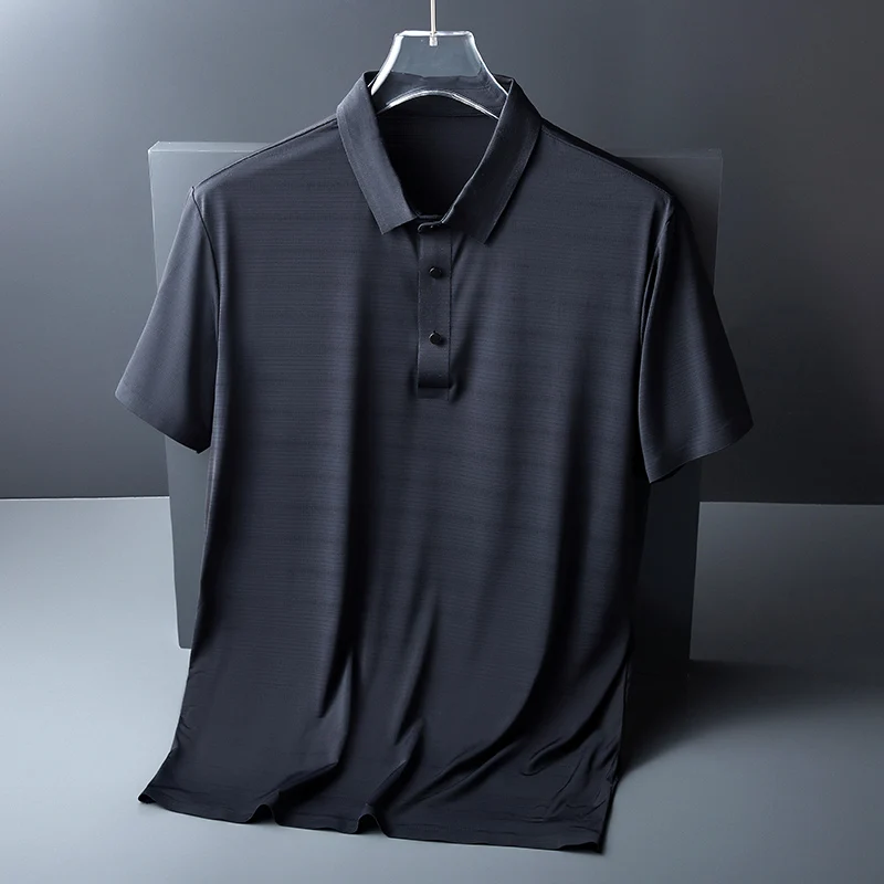 2022 Men Summer New Loose Ice Silk Polo Shirt Men Short Sleeve Breathable Tee Shirts Homme Male Casual Quick Dry Tops Tees A180
2022 Men Summer New Loose Ice Silk Polo Shirt Men Short Sleeve Breathable Tee Shirts Homme Male Casual Quick Dry Tops Tees A180