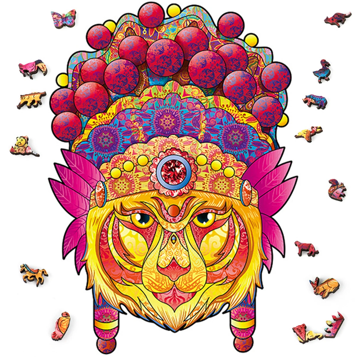 Деревянный 3D-пазл в виде льва, уникальная деревянная головоломка в форме животных, пазл для взрослых для детей, обучающие игры
Деревянный 3D-пазл в виде льва, уникальная деревянная головоломка в форме животных, пазл для взрослых для детей, обучающие игры