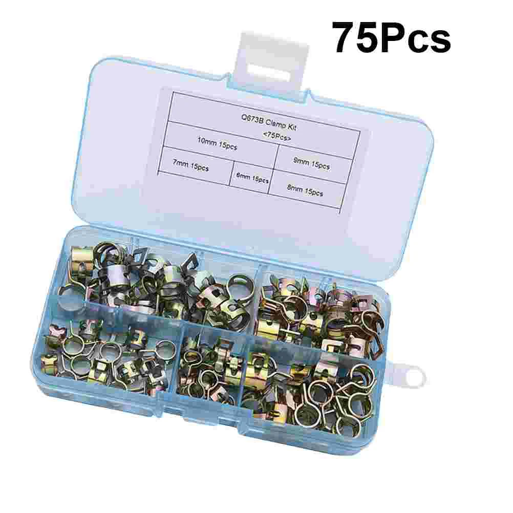75 шт., металлические зажимы для шлангов
75 шт., металлические зажимы для шлангов