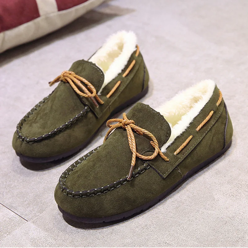2022 Shoes Women Winter Women Flat Shoes Casual Loafers Slip on Women's Fur Flats Shoes Bowknot Moccasins Lady
2022 Shoes Women Winter Women Flat Shoes Casual Loafers Slip on Women's Fur Flats Shoes Bowknot Moccasins Lady