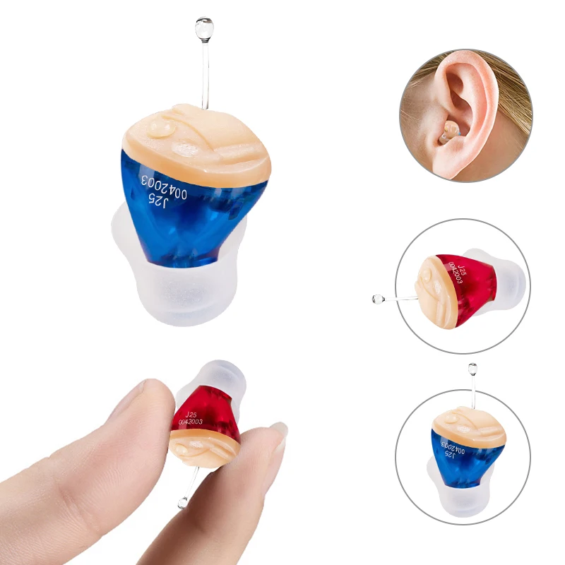 Mini Hearing Aid Audifonos J25 Adjustable Inner Ear Hearing Aids Invisible Hearing Amplifier Ear Sound Amplifier
Mini Hearing Aid Audifonos J25 Adjustable Inner Ear Hearing Aids Invisible Hearing Amplifier Ear Sound Amplifier