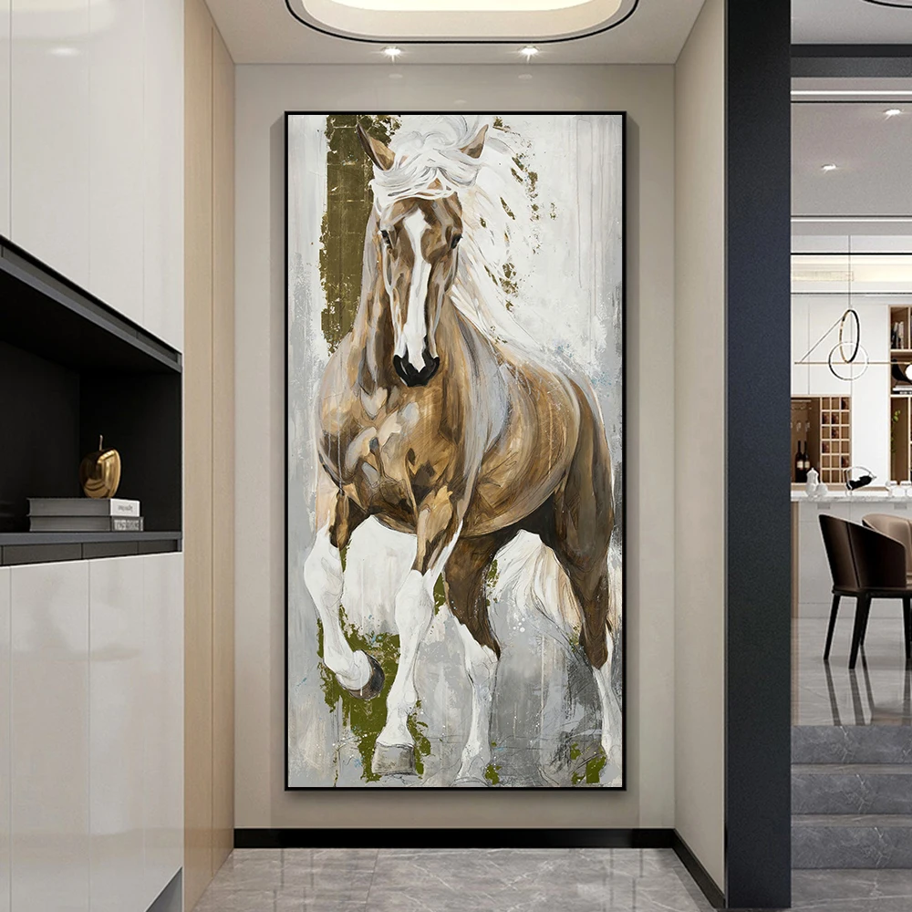 100% Hand Painted Oil Painting Abstract Animal Canvas Art Handmade Horse Elephant Wall Art Oil Painting For Home Wall Decoration
100% Hand Painted Oil Painting Abstract Animal Canvas Art Handmade Horse Elephant Wall Art Oil Painting For Home Wall Decoration