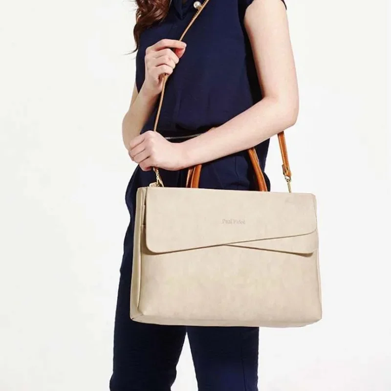 Luxury Fashion Leather Women Briefcase Business 14 Inch Laptop Bag Female Handbags Shoulder Messenger Commuter Bags
Luxury Fashion Leather Women Briefcase Business 14 Inch Laptop Bag Female Handbags Shoulder Messenger Commuter Bags