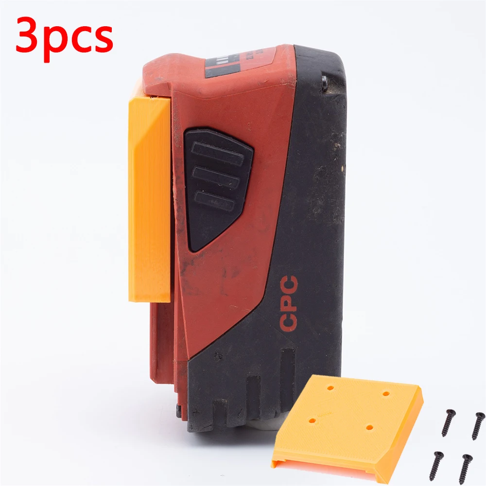 3pcs For HILTI 22V B 22 Lithium Battery Wall Dock Holder Stand -Power Tool Accessories (Batteries not included) 
3pcs For HILTI 22V B 22 Lithium Battery Wall Dock Holder Stand -Power Tool Accessories (Batteries not included)