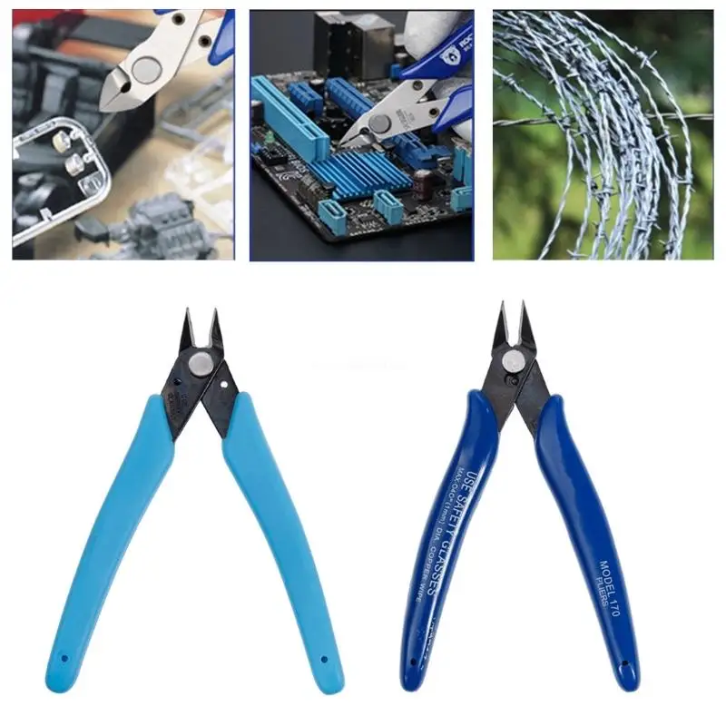 5pcs 170 Electronic Diagonal Pliers Side Cutting Nippers Wire Cutter Electrical Dropship
5pcs 170 Electronic Diagonal Pliers Side Cutting Nippers Wire Cutter Electrical Dropship