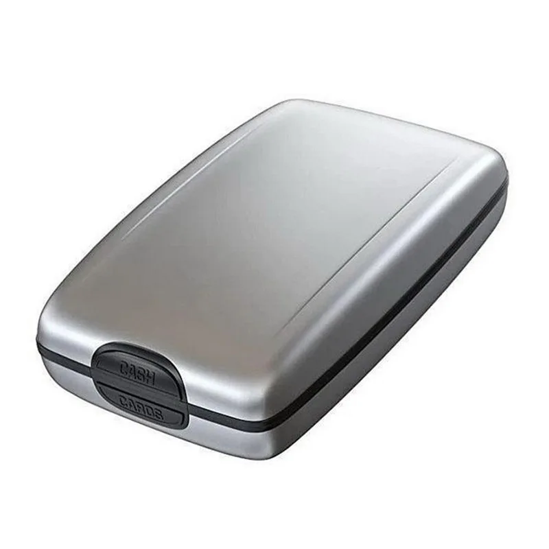 New Secure RFID Deposit and Withdrawal Wallet Credit Card Holder Wallet Men Women Metal RFID Vintage Aluminium Bag Dropshipping
New Secure RFID Deposit and Withdrawal Wallet Credit Card Holder Wallet Men Women Metal RFID Vintage Aluminium Bag Dropshipping