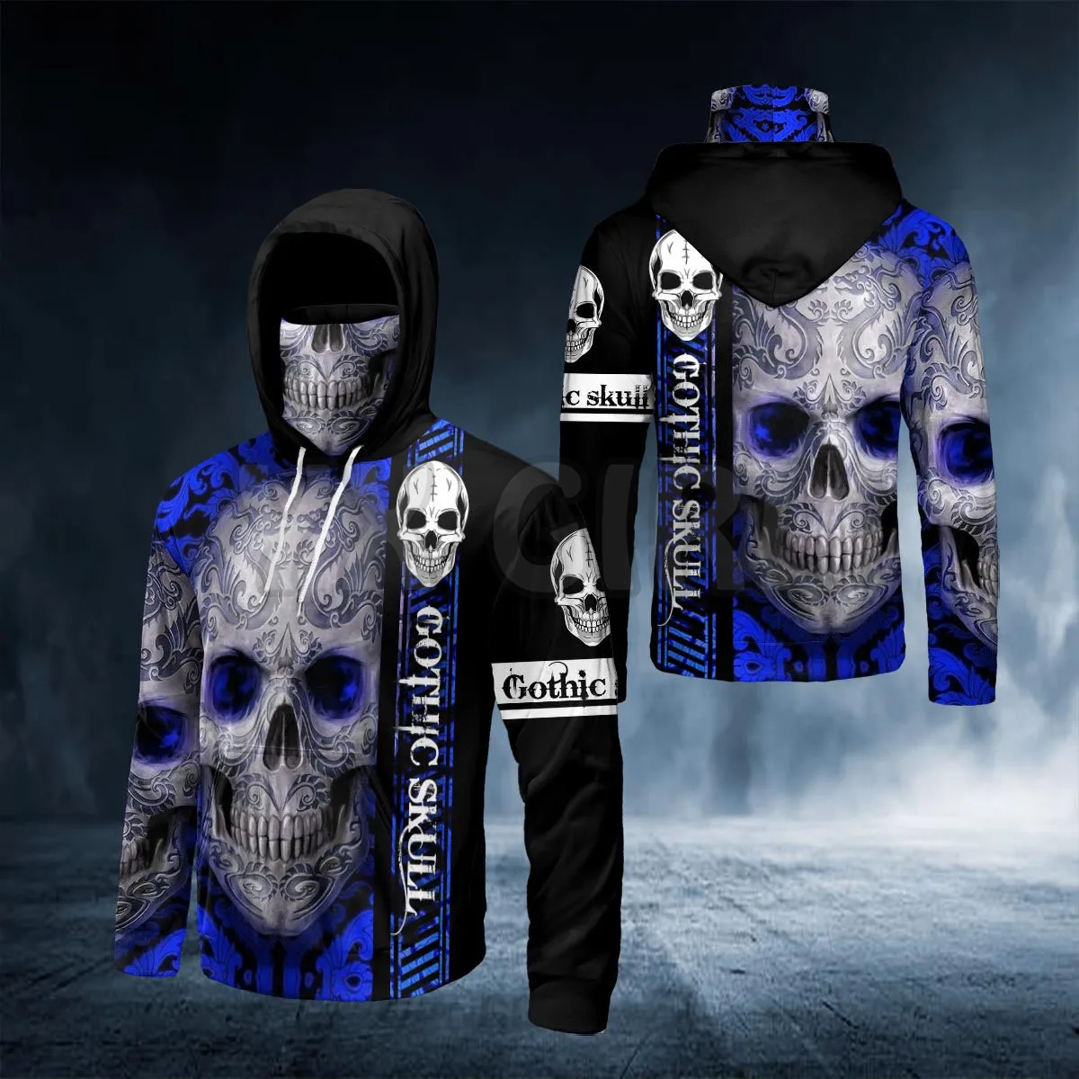 Dark Blue Gothic Ghost Spirit Skull 3D Printed Hoodies Harajuku Fashion Sweatshirt Women Men Casual Pullover Hoodie Mask Warm
Dark Blue Gothic Ghost Spirit Skull 3D Printed Hoodies Harajuku Fashion Sweatshirt Women Men Casual Pullover Hoodie Mask Warm