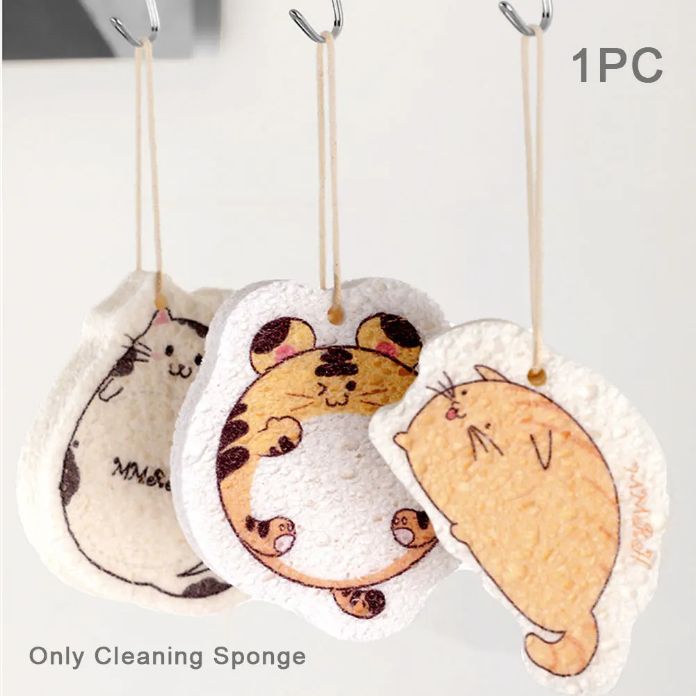 Non-stick Cartoon Dishwashing Sponge Wood Pulp Cotton Sponge Compressed Magic Oil MultifuncHousehold Kitchen Rag Towel Roll
Non-stick Cartoon Dishwashing Sponge Wood Pulp Cotton Sponge Compressed Magic Oil MultifuncHousehold Kitchen Rag Towel Roll