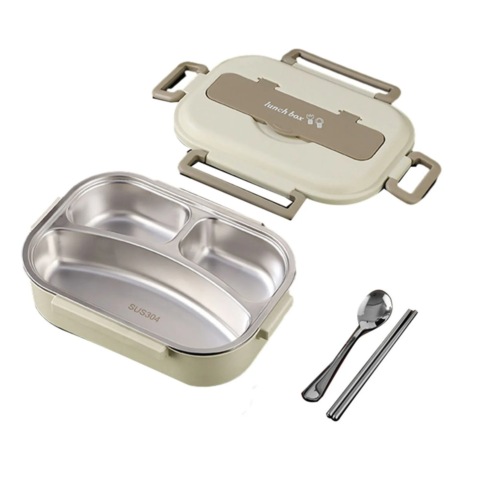 Bento Microwae Heat Food Container Stainless Steel Lunch Box Leak and Spill Proof 34 Compartments Ideal for School Office
Bento Microwae Heat Food Container Stainless Steel Lunch Box Leak and Spill Proof 34 Compartments Ideal for School Office