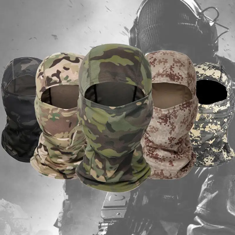 Tactical Balaclava Face Mask Wargame Military Hat Hunting Cycling Head Cover Scarf Men Sunscreen Breathable Outdoor Headwear
Tactical Balaclava Face Mask Wargame Military Hat Hunting Cycling Head Cover Scarf Men Sunscreen Breathable Outdoor Headwear