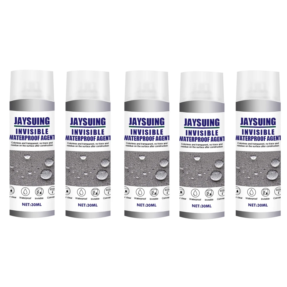 JAYSUING Sealant smear Anti-Leaking Sealant Agent Plumbing Invisible Waterproof Agent Ceramic Tile Floor Wall Drop-5Pcs
JAYSUING Sealant smear Anti-Leaking Sealant Agent Plumbing Invisible Waterproof Agent Ceramic Tile Floor Wall Drop-5Pcs