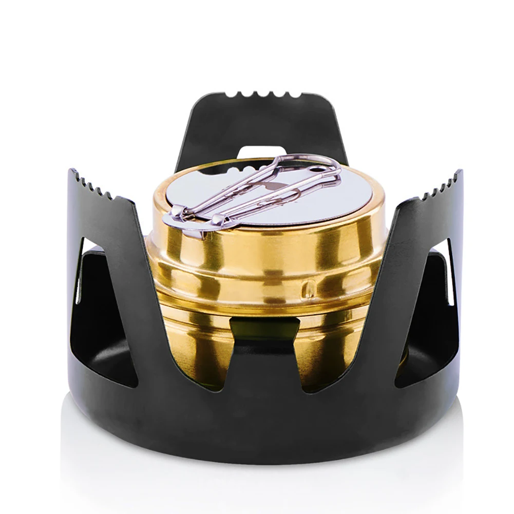 Portable Stainless Steel Camping Stove Built-in 360° Burner With Rotary Fire Extinguishing Cover Outdor Camping Hiking BBQ Tools
Portable Stainless Steel Camping Stove Built-in 360° Burner With Rotary Fire Extinguishing Cover Outdor Camping Hiking BBQ Tools