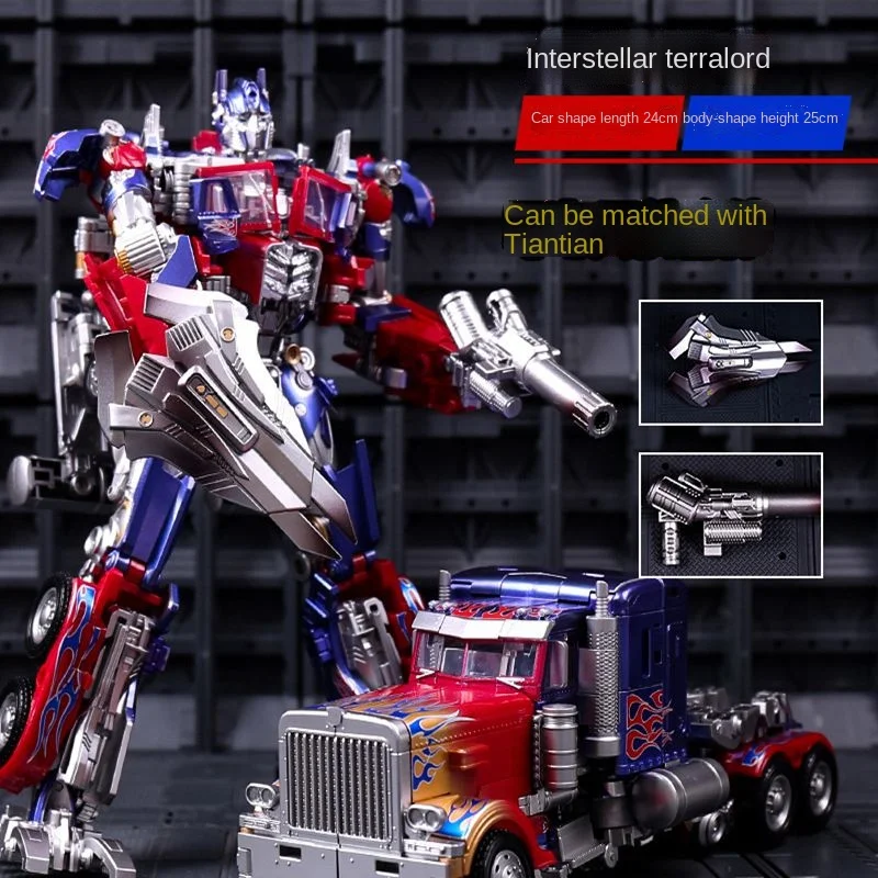 Игрушка-трансформер Black Mamba King Kong Boy Optimus Mp Prime, металлическая ручная модель робота, версия из сплава
Игрушка-трансформер Black Mamba King Kong Boy Optimus Mp Prime, металлическая ручная модель робота, версия из сплава