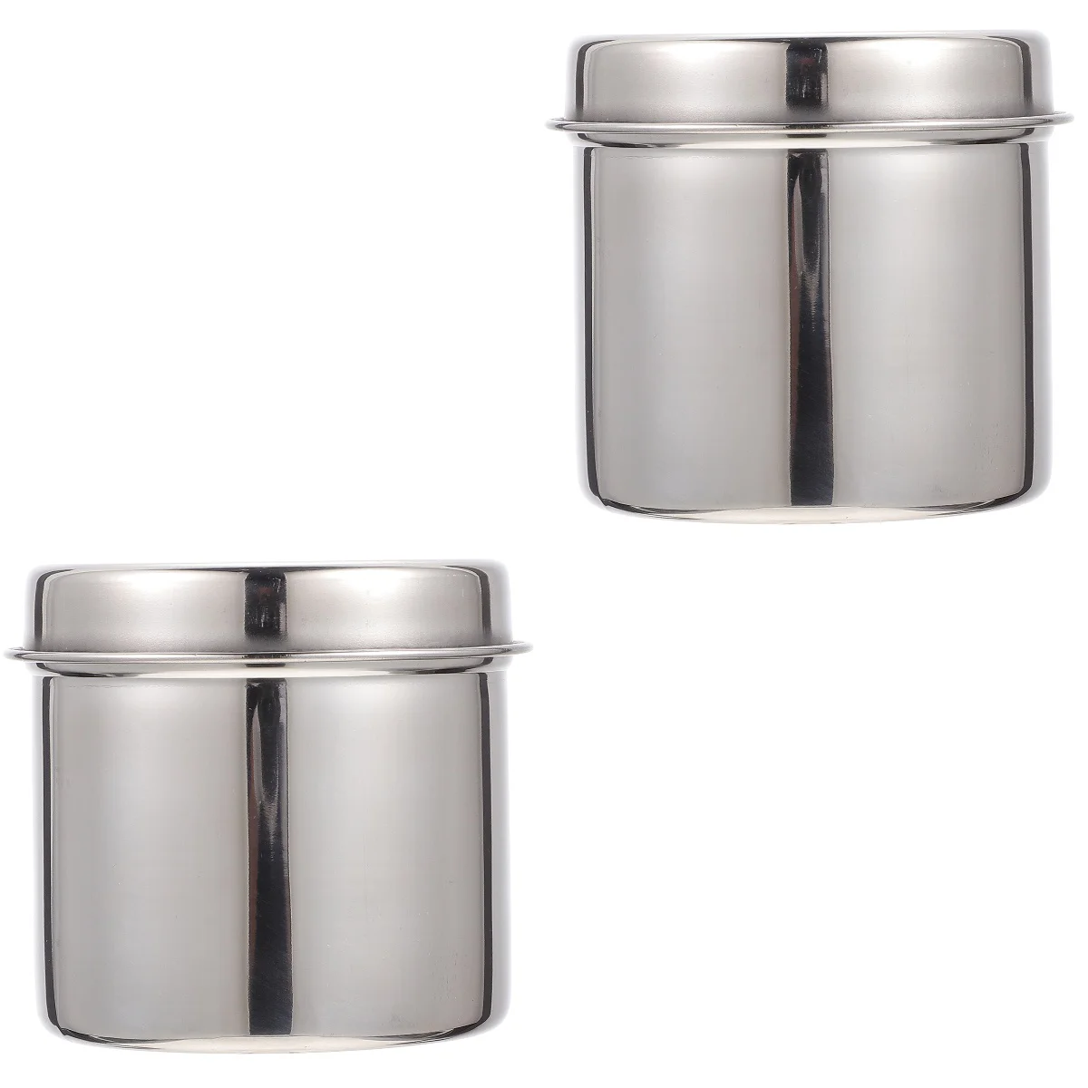 2 Pc Coffee Airtight Container Ointment Jar Stainless Steel Dressing Storage Cobtainer Unguent
2 Pc Coffee Airtight Container Ointment Jar Stainless Steel Dressing Storage Cobtainer Unguent