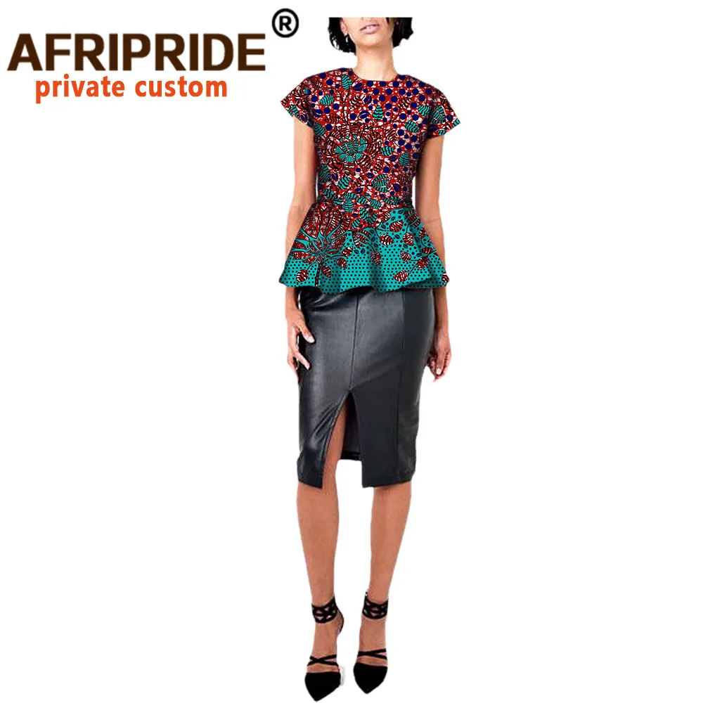 Women Two Piece Outfits African Clothes Print Crop Top and PU Leather Skirt Set Outfits Tracksuit Short Sleeve Ankara A722659
Women Two Piece Outfits African Clothes Print Crop Top and PU Leather Skirt Set Outfits Tracksuit Short Sleeve Ankara A722659