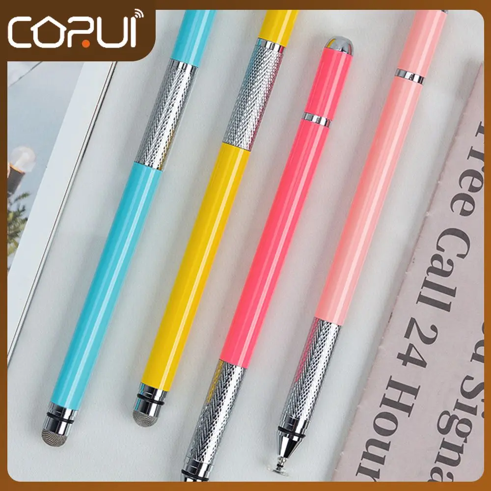

Suction Pen Double Head Metal Stylus Computer Touch Painting Office Drawing Capacitance Pen Touch Pen Dual-head Stylus Durable