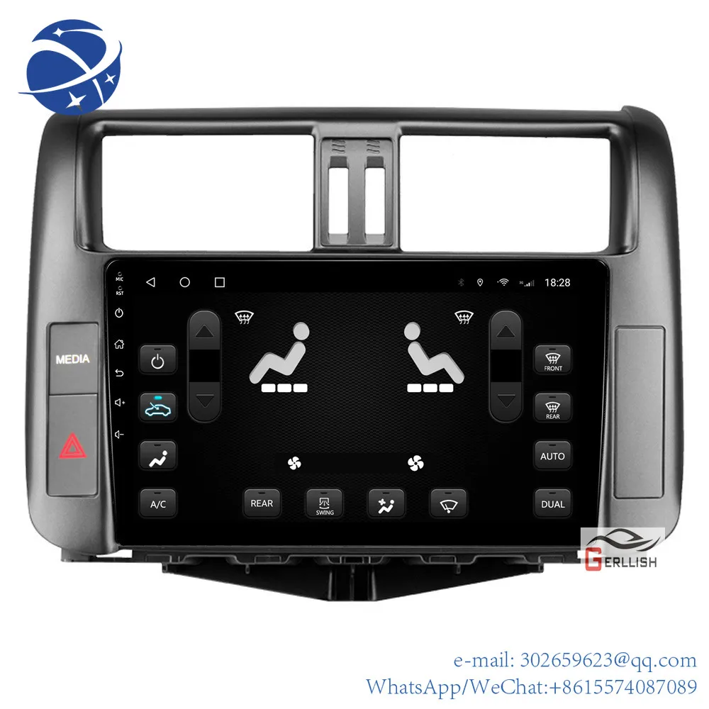 yyhc Android Car dvd Radio For Toyota Land Cruiser Prado 150 2009-2013 Built - in Radio Multimedia Video Player GPS Navigation 
yyhc Android Car dvd Radio For Toyota Land Cruiser Prado 150 2009-2013 Built - in Radio Multimedia Video Player GPS Navigation
