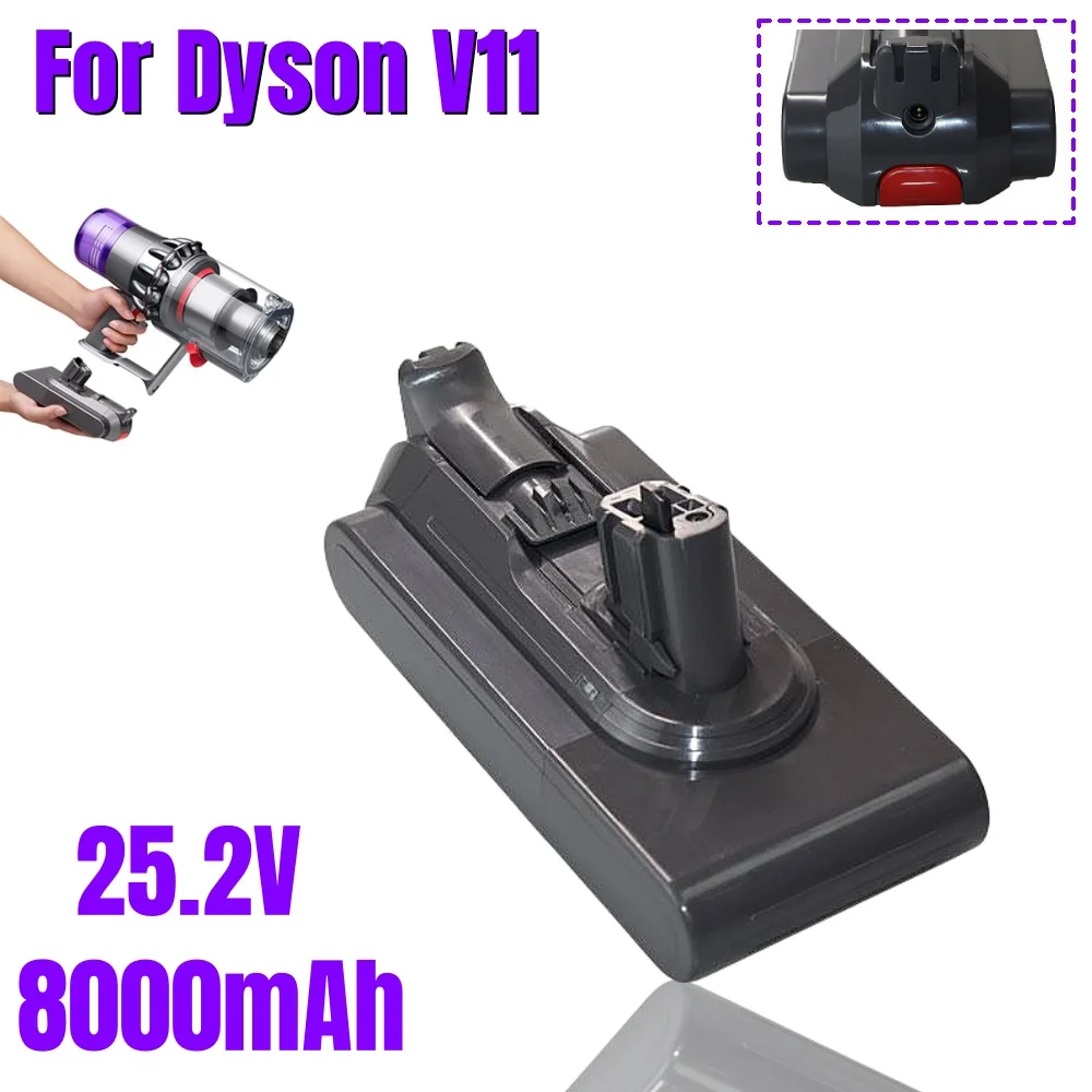Литий-ионная аккумуляторная батарея SV14 8000 мАч 25 2 в для пылесоса Dyson V11 Absolute Animal