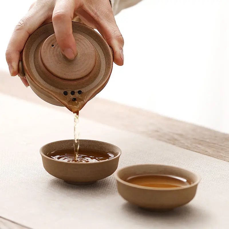 Chinese Tea Set One Pot Two Cups Simple Portable Storage Bag Travel Small Tea Set Single Travel Kung Fu Tea Pot Cups Set
Chinese Tea Set One Pot Two Cups Simple Portable Storage Bag Travel Small Tea Set Single Travel Kung Fu Tea Pot Cups Set