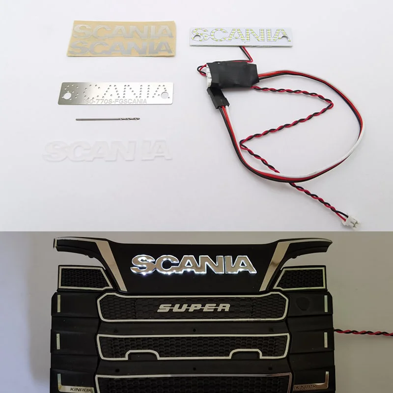LED Luminous Logo for 1/14 Tamiya RC Truck Trailer Tipper Electric Car Scania 56368 Diy Parts
LED Luminous Logo for 1/14 Tamiya RC Truck Trailer Tipper Electric Car Scania 56368 Diy Parts