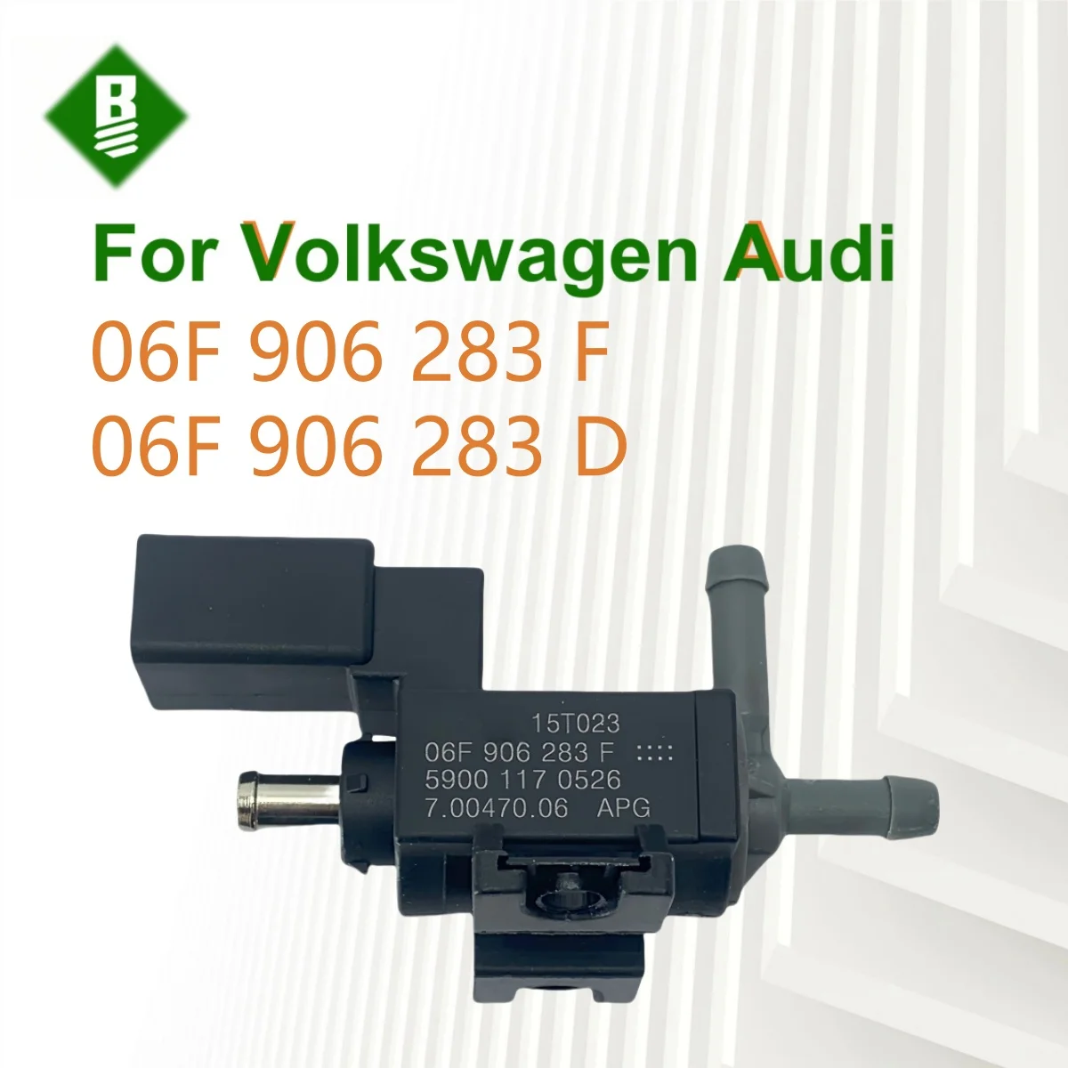 06F906283F Клапан управления давлением наддува N75 для Volkswagen Tiguan Passat GTI для Audi A1 A3 A4 A5 A6 A8Q5 TT 06F906283D
06F906283F Клапан управления давлением наддува N75 для Volkswagen Tiguan Passat GTI для Audi A1 A3 A4 A5 A6 A8Q5 TT 06F906283D