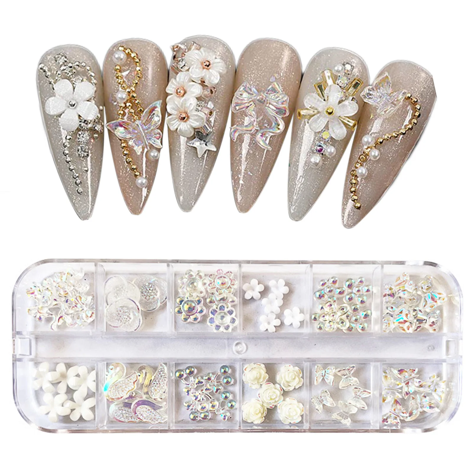 1Box 3D Nail Art Rhinestone Gems Decorations,Gold Metal Alloy Hearts Nail Charms For DIY Nail Diamond Luxury Nail Supply Jewelry
1Box 3D Nail Art Rhinestone Gems Decorations,Gold Metal Alloy Hearts Nail Charms For DIY Nail Diamond Luxury Nail Supply Jewelry