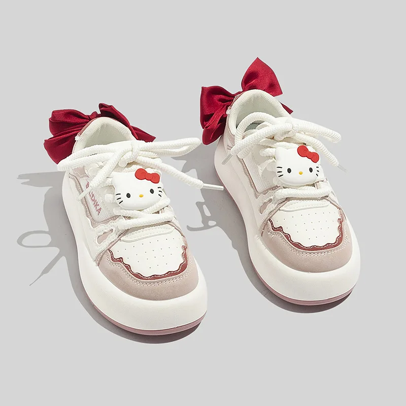 Kawaii Sanrio Hello Kitty Women's Shoes Cartoon Spring Autumn New Student Retro Heightening Sneakers Fashion Casual Shoes Gift
Kawaii Sanrio Hello Kitty Women's Shoes Cartoon Spring Autumn New Student Retro Heightening Sneakers Fashion Casual Shoes Gift