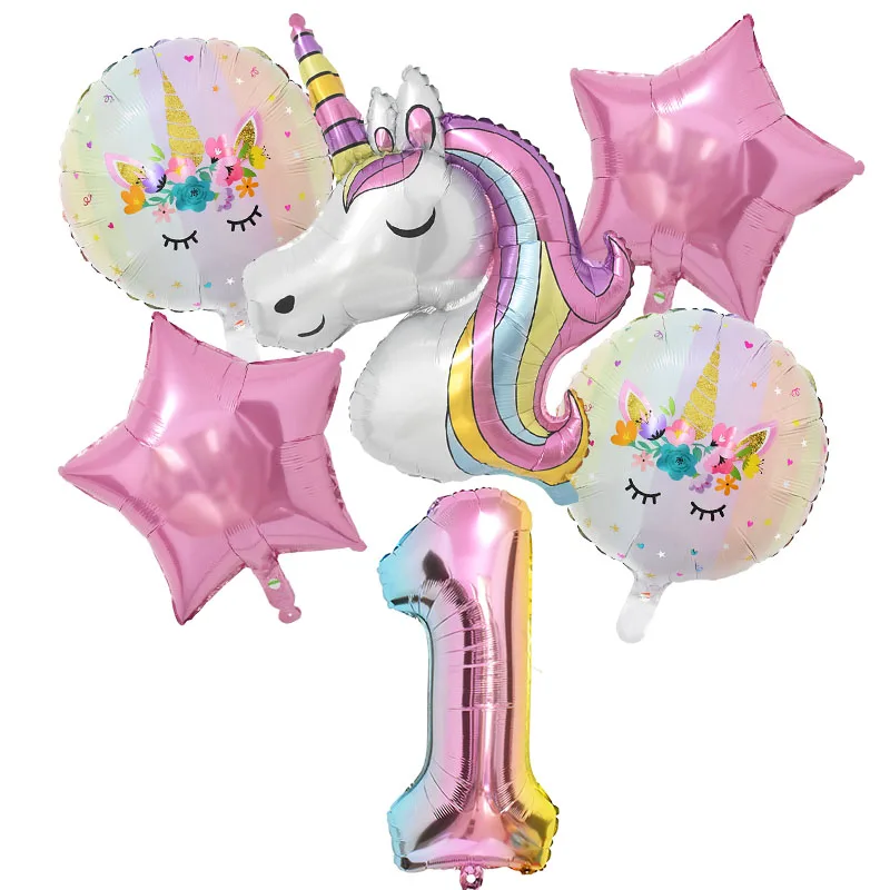 1 Set Rainbow Unicorn Balloon Number Foil Balloons Kids Unicorn Theme Birthday Party Room Decorations Girls Baby Shower Globos
1 Set Rainbow Unicorn Balloon Number Foil Balloons Kids Unicorn Theme Birthday Party Room Decorations Girls Baby Shower Globos