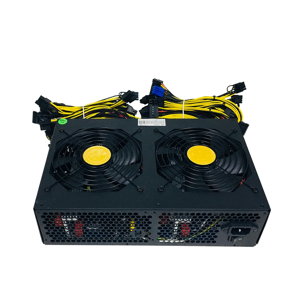 3600W Modular Mining Rig Power Supply Bitcoin Mining Machine Power PSU For 12 GPU ETH Rig Ethereum Miner 170-240V New
3600W Modular Mining Rig Power Supply Bitcoin Mining Machine Power PSU For 12 GPU ETH Rig Ethereum Miner 170-240V New