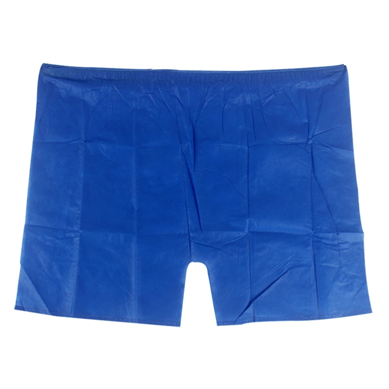 Disposable Underpants Blue Elastic Briefs Breathable Non-woven Fabric Panties One for TIME Use Underwear Short for Women Men
Disposable Underpants Blue Elastic Briefs Breathable Non-woven Fabric Panties One for TIME Use Underwear Short for Women Men