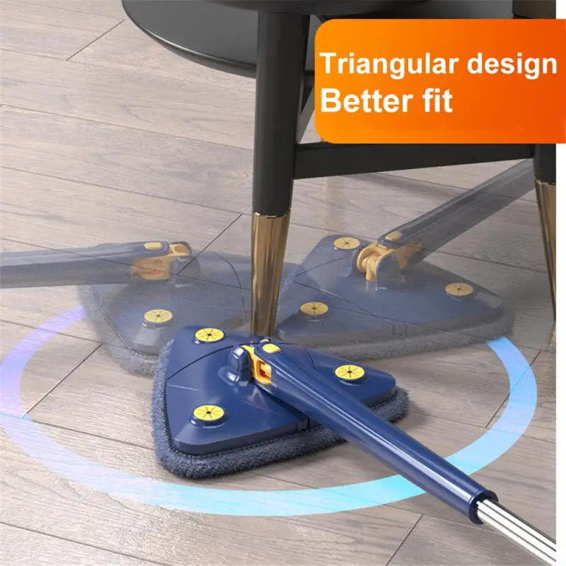 360 Rotatable Adjustable Cleaning Mop Telescopic Triangle Mop For Tub/ Tile/ Floor/ 130CM Handle Reusable Spin Mop Dropshipping
360 Rotatable Adjustable Cleaning Mop Telescopic Triangle Mop For Tub/ Tile/ Floor/ 130CM Handle Reusable Spin Mop Dropshipping