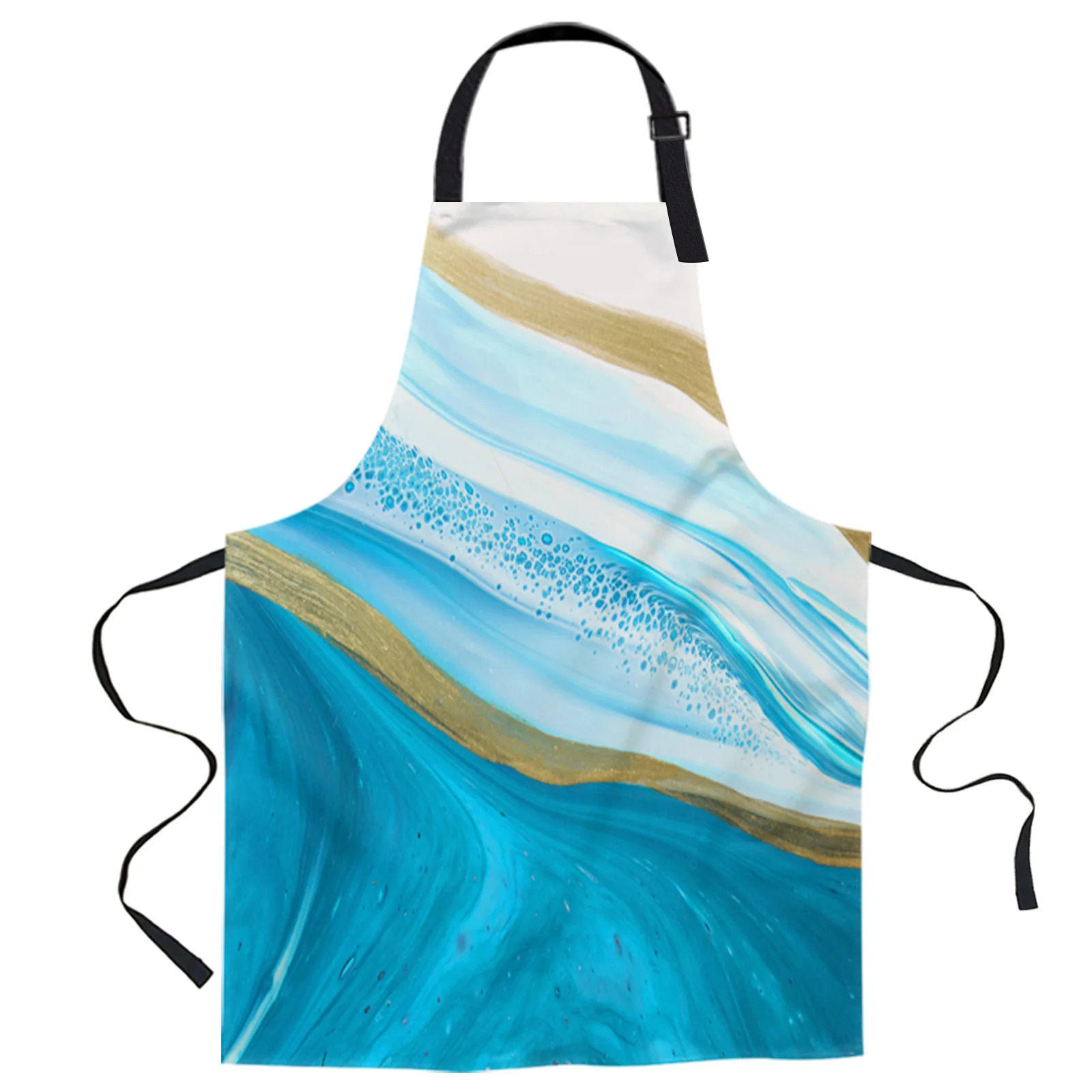 Blue Gradient Texture Marbling Design Adjustable Canvas Kitchen Coffee Apron Ladies Couple Cooking Dining
Blue Gradient Texture Marbling Design Adjustable Canvas Kitchen Coffee Apron Ladies Couple Cooking Dining