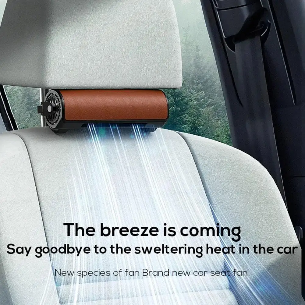 New Interior Rear Headrest Fan USB Plug In Car Seat Fan Wind Power Up To Low Noise Car Rear Seat Creative Fan Car Fan
New Interior Rear Headrest Fan USB Plug In Car Seat Fan Wind Power Up To Low Noise Car Rear Seat Creative Fan Car Fan
