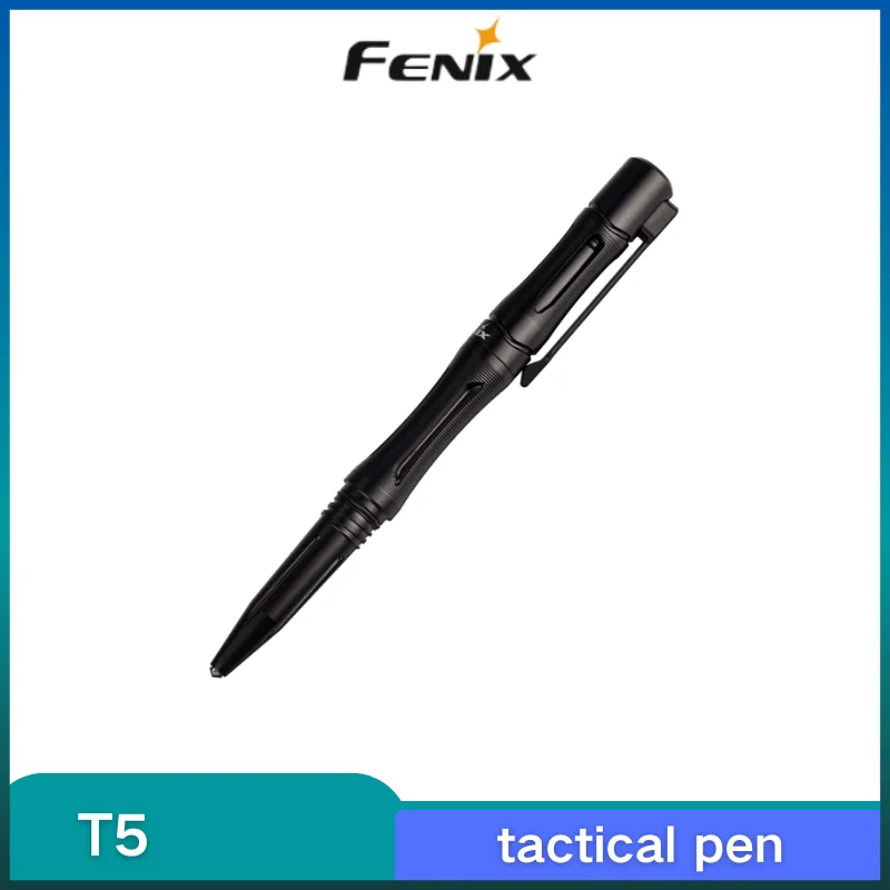 Изысканная тактическая ручка Fenix T5 из алюминиевого сплава для атаки, письма, самообороны
Изысканная тактическая ручка Fenix T5 из алюминиевого сплава для атаки, письма, самообороны