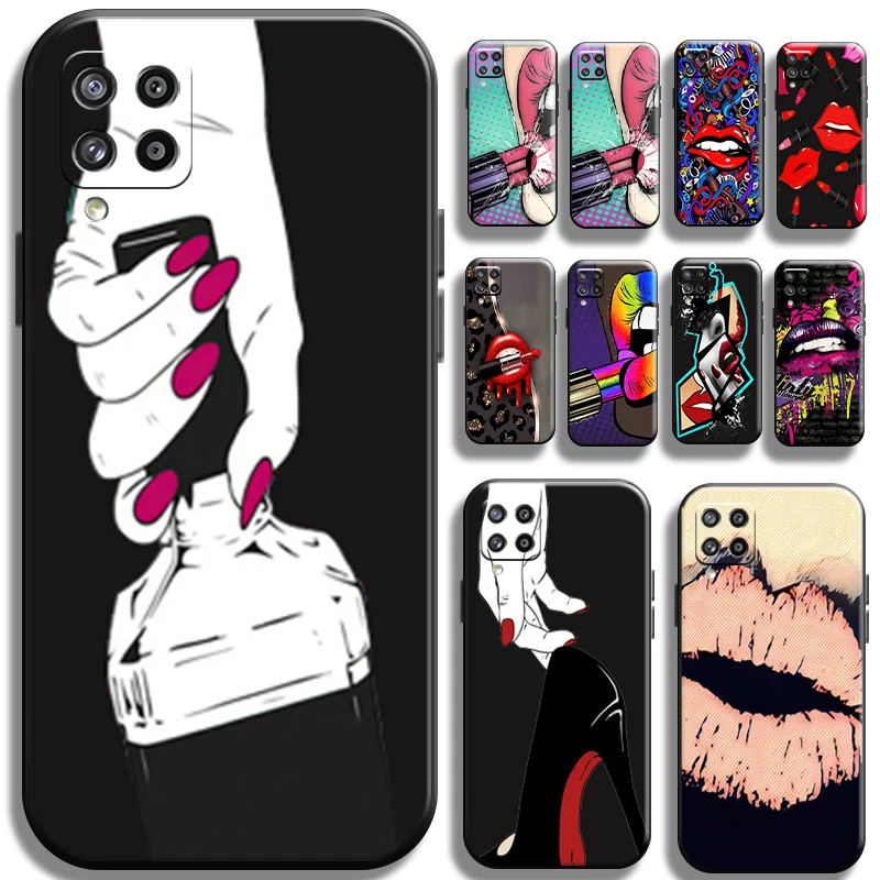 Sexy Girl Kiss Red Lips For Samsung Galaxy M11 M12 A11 A12 Phone Case Black Shockproof Cases Carcasa Full Protection Coque
Sexy Girl Kiss Red Lips For Samsung Galaxy M11 M12 A11 A12 Phone Case Black Shockproof Cases Carcasa Full Protection Coque