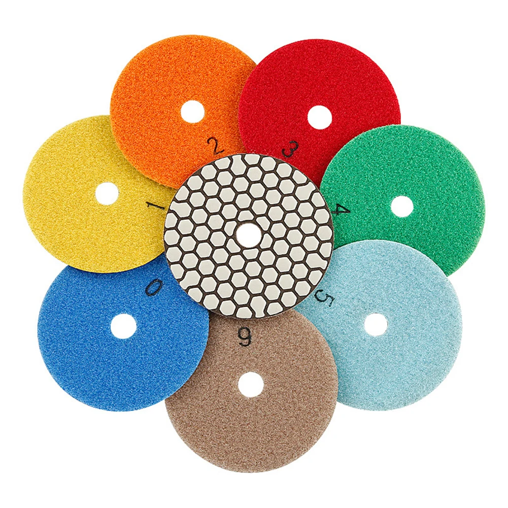 4 Inch 100mm Diamond Polishing Pad Dry Use Sharp Flexible Sanding Disc Resin Bond For Granite Marble Stone Grinding Abrasiv
4 Inch 100mm Diamond Polishing Pad Dry Use Sharp Flexible Sanding Disc Resin Bond For Granite Marble Stone Grinding Abrasiv