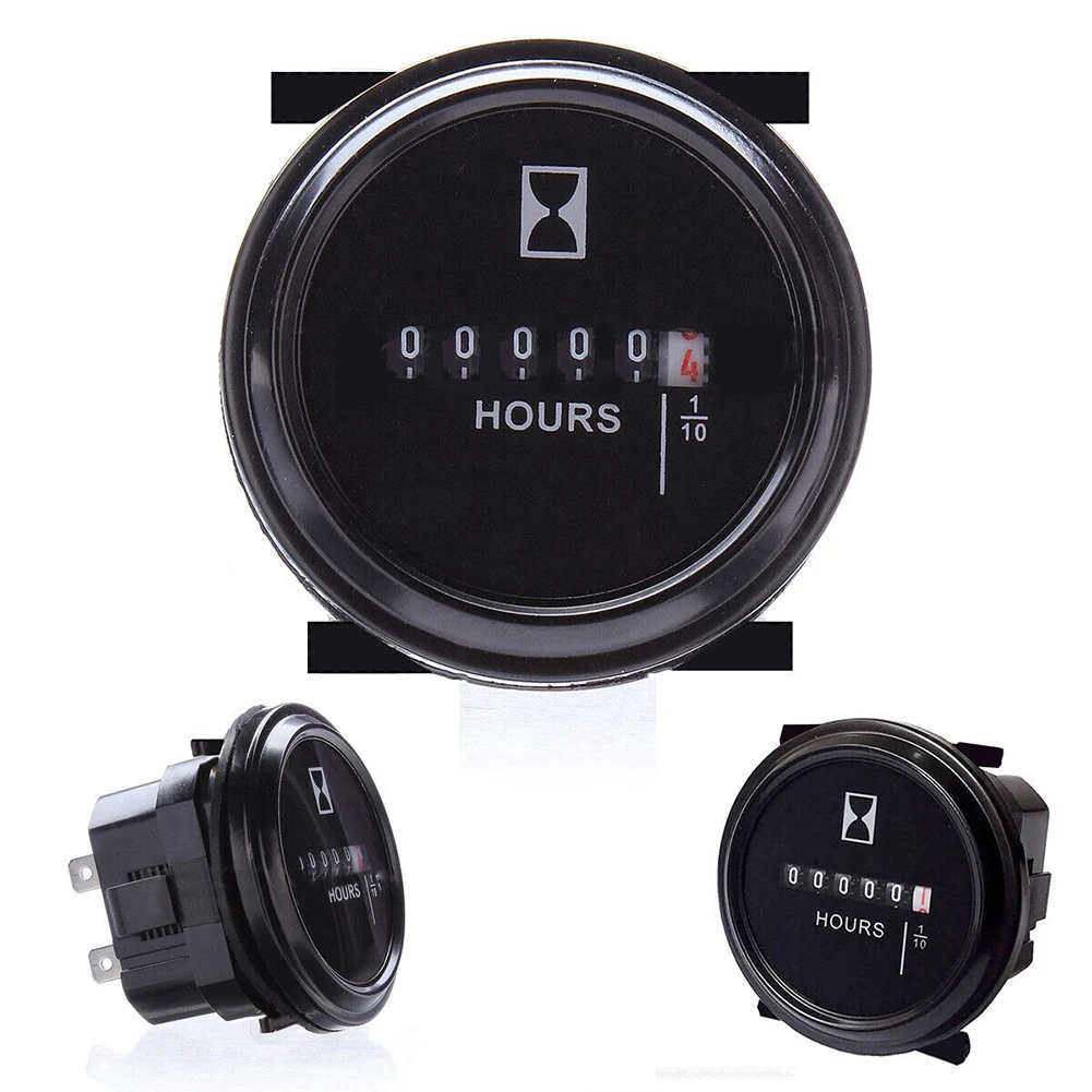 Round Hour Meter 1 Pcs 12v 24v 36v Accessories Marine Boat Steady Performance Tractor Pump Generator Brand New
Round Hour Meter 1 Pcs 12v 24v 36v Accessories Marine Boat Steady Performance Tractor Pump Generator Brand New