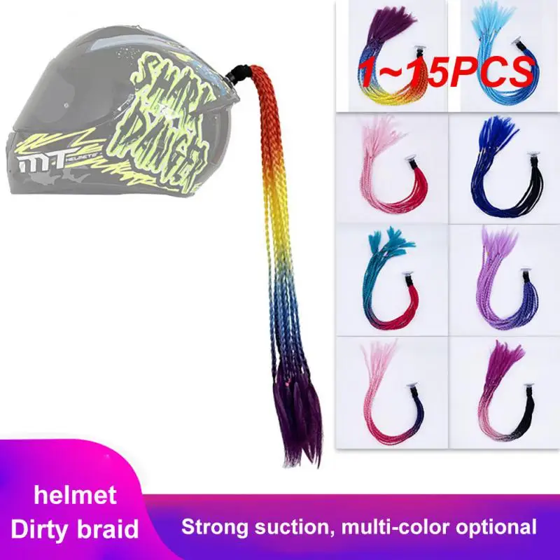 1~15PCS Motorcycle Helmet Decor Braided Dreadlock Gradient Hair Rapper Punk Cool Sticker For Men Women Motorcycle Helmets
1~15PCS Motorcycle Helmet Decor Braided Dreadlock Gradient Hair Rapper Punk Cool Sticker For Men Women Motorcycle Helmets